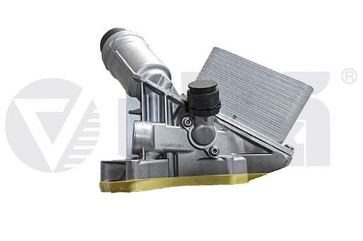 [11096001] OIL FILTER HOUSING WITH COOLER  (ALL ALLOY) VIKA STO BMW