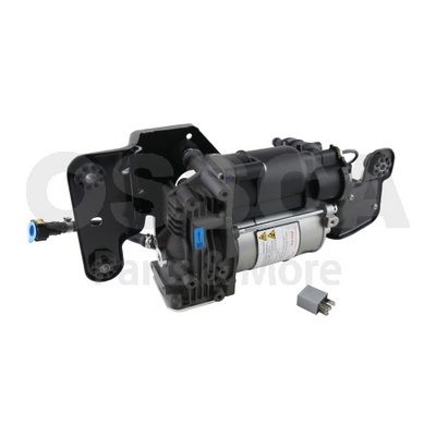 [67477] AIR SUSPENSION PUMP WITH VALVE , RELAY & BACKET OSSCA BMW