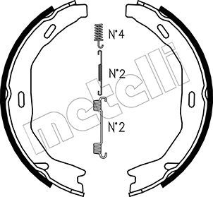 [53-0245K] HANDBRAKE SHOE KIT METELLI MERC