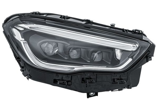 [1LX 013 074-741] HEADLAMP RH HELLA MERC