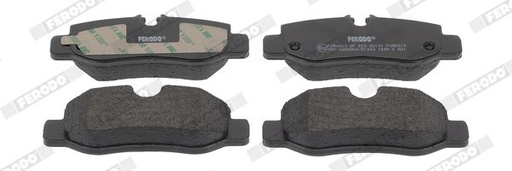 [FVR5013] BRAKE PADS REAR FERODO MERC