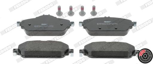 [FDB4870] BRAKE PADS FRONT FERODO MERC