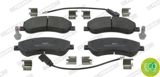 [FVR1928] BRAKE PADS FRONT FERODO VAG