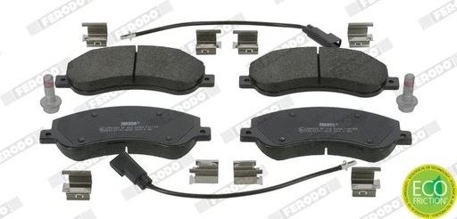 [FVR1928] FRONT PADS FERODO VAG