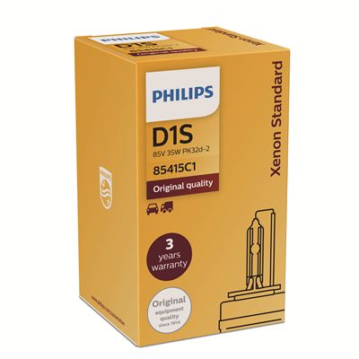 [85415] GLOBE XENON (1 PIECE) D1S 35W 85V PHILIPS