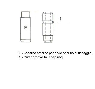 [01.2277] VALVE INL GUIDE 14.24M METELLI MERC