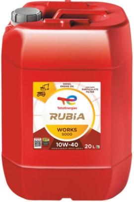 [230916] ENGINE OIL 20L RUBIA 5000 10W40 TOTAL