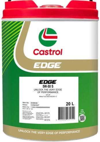 [3436638] ENGINE OIL 20L 5W50 S EDGE CASTROL