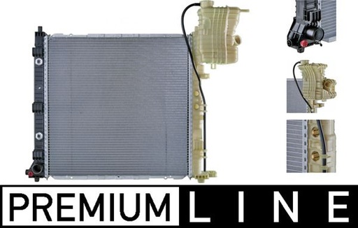 [CR 681 000P] RADIATOR AUTO MAHLE MERC