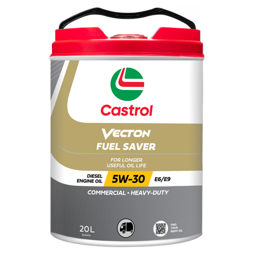 [3415454] ENGINE OIL 20L 5W30 VECTON FUEL SAVER E6/E9 CASTROL
