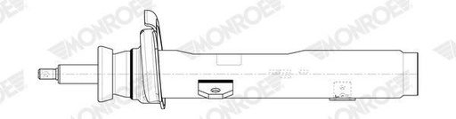 [G8640] SHOCK ABSORBER RHF MONROE BMW