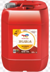[220598] ENGINE OIL 20L 15W40  RUBIA 4000 TOTAL