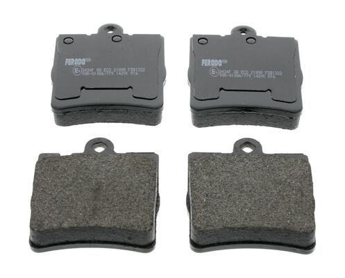 [FDB1322] BRAKE PADS REAR FERODO MERC