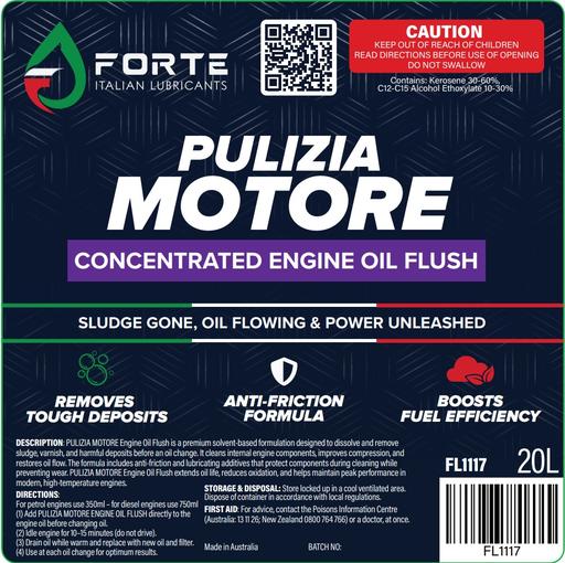 [FL1117] PULIZIA MOTORE CONCENTRATED ENGINE OIL FLUSH 20L FORTE