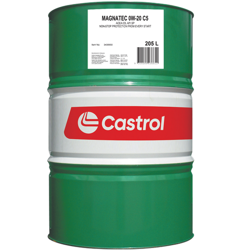 [3439950] ENGINE OIL 205L 0W20 C5 MAGNATEC CASTROL