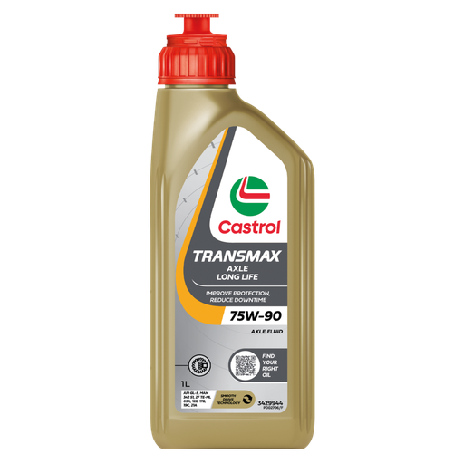 [3429944] GEAR OIL 1L 75W90 GL-5 TRANSMAX AXLE LONG LIFE CASTROL