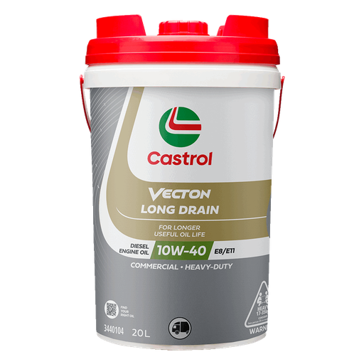 [3440104] ENGINE OIL 20L 10W40 VECTON LONG DRAIN E8/E11 CASTROL