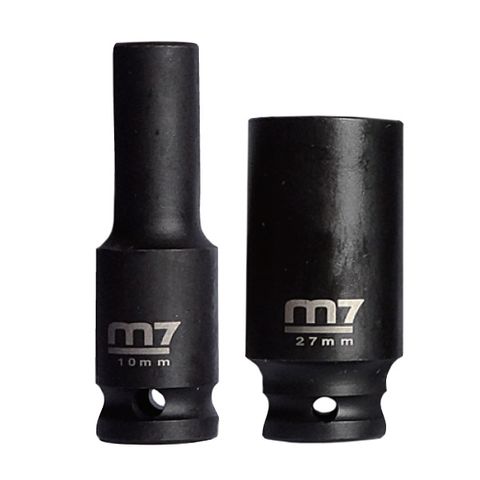 [M7-MA431M10] M7 IMPACT DEEP SOCKET, 1/2" DR 6 POINT, 10MM