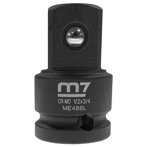 [M7-ME486] M7 IMPACT ADAPTOR, 1/2" DR F X 3/4" DR MALE -LOCKING BALL TYPE