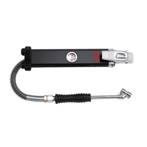 [M7-SB501] M7 TYRE INFLATOR, SERVICE STATION STYLE, DUAL CHUCK, MAX: 160PSI, 30CM HOSE