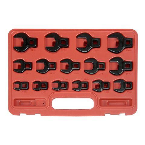 [RT7391] RYTOOL 15PC 3/8 DR. METRIC CROWSFOOT WRENCH SET