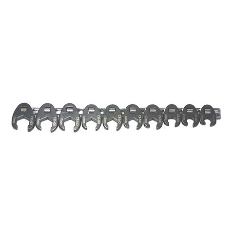 [RT7418] RYTOOL 10PC METRIC CROWFOOT WRENCH SET