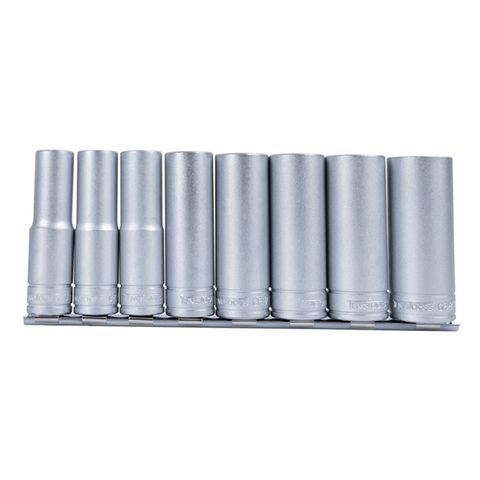 [TE-M1207] TENG 8PCE 1/2" DR. DEEP SOCKET SET 13-24MM 12PNT