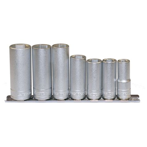 [TE-M3807] TENG 7PCE 3/8" DR. DEEP MM SOCKET SET 10-19MM