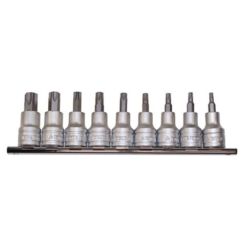 [TE-M3813TPX] TENG 9PCE 3/8" DR. TPX BIT SOCKET SET 10-50
