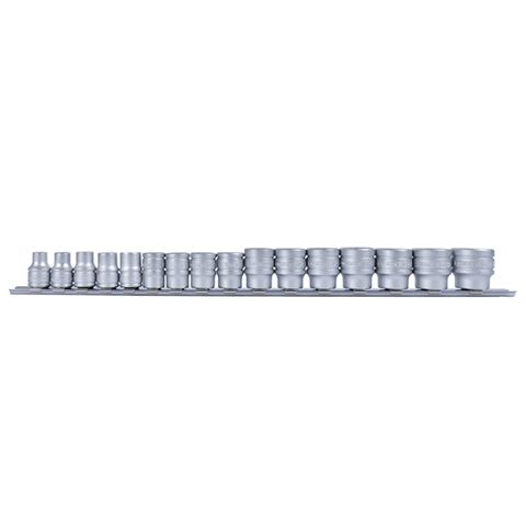 [TE-M3816] TENG 16PCE 3/8" DR. MM SOCKET SET 7-22MM 6PNT