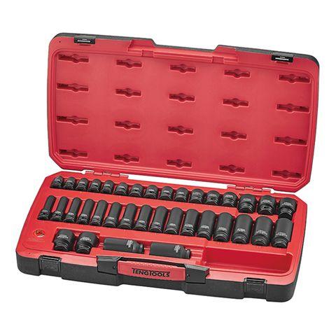 [TE-T9240] TENG 40PCE 1/2" DR. MM REG. IMPACT SOCKET SET 6-PNT