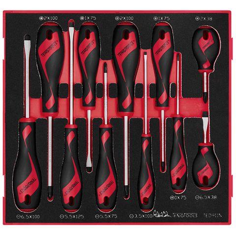 [TE-TED911N] TENG 11PCE MD SCREWDRIVER SET - TED-TRAY