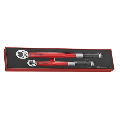 [TE-TEX1238] TENG 2PCE 3/8" &1/2" DR. TORQUE WRENCH SET - TEX-TRAY