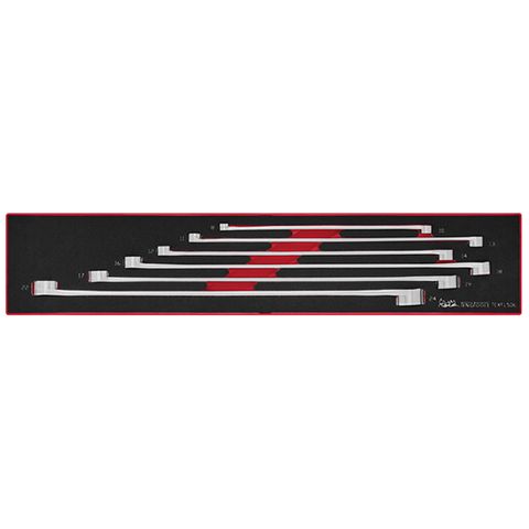 [TE-TEXFLS06] TENG 6PCE LONG RING SPANNER SET - TEX-TRAY