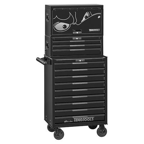 [TE-TKS26B1033T] TENG 1033PCE 26" MEGA MASTER 16 DRAWER TOOL KIT BLACK