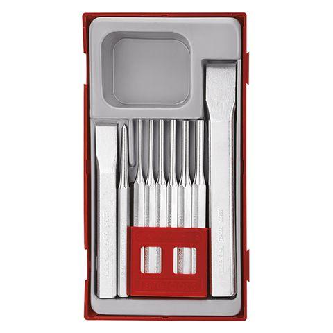 [TE-TTPC09] TENG 9PCE P PUNCH & CHISEL SET - TC-TRAY