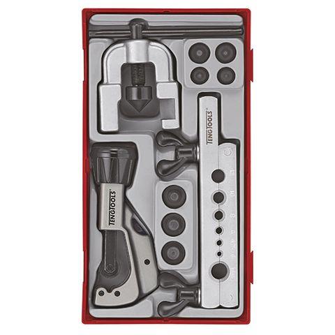 [TE-TTTF10] TENG 10PCE DOUBLE FLARING TOOL SET - TC-TRAY