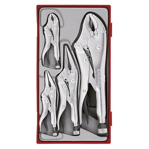 [TE-TTVG05] TENG 5PCE POWER GRIP PLIER SET - TC-TRAY