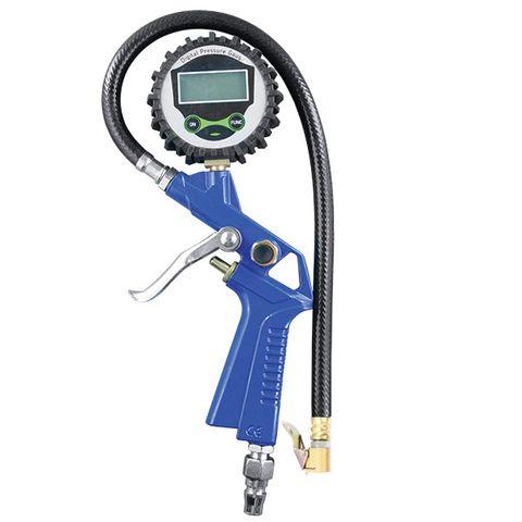 [TM340-002] ITM DIGITAL TYRE INFLATOR, 40CM HOSE, DISPLAY IN BAR,PSI,KPA OR KG/CMÂ²