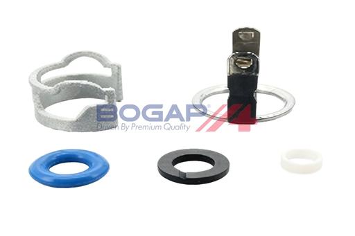 [A1640111] FUEL INJECTOR SEAL RING KIT BOGAP VAG