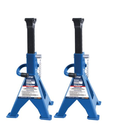 [TM820-02000] RATCHET JACK STAND 2.000KG PAIR MAX HEIGHT 430 MM