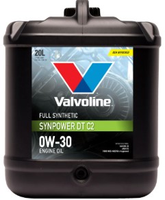 [1381.20] ENGINE OIL 20L 0W30 SYNPOWER DT C2 VALVOLINE
